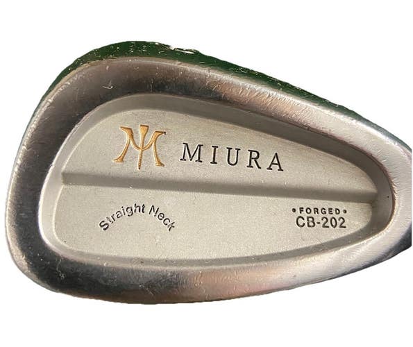 Miura Forged CB-202 Straight Neck 9 Iron +0.5" Regular Steel 36.25" RH Nice Club