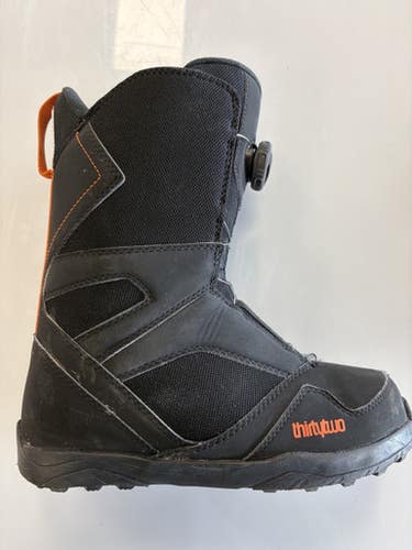 Used ThirtyTwo BOYS 6 BOA Snowboard Boots Black Senior 6 11860-S000303528