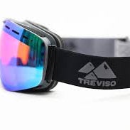 Defender - Black Magnetic Ski Goggles Medium with case (New)(SY2575)