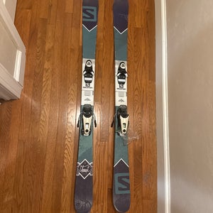 Unisex 2015 Salomon Threat 151 cm Park Skis With Bindings Max Din 10 (Used)