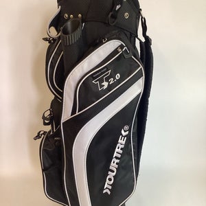 Tour Trek TV 2.0 Lightweight Golf Cart Bag With 14-Way Dividers VGC