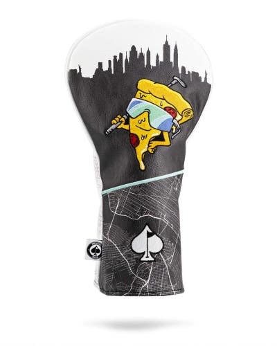 Pins And Aces Golf Shady Slice Driver Cover Hand Made Synthetic Leather NEW