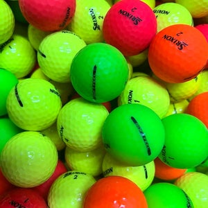 24 Near Mint AAAA Srixon Colored Soft Feel Used Golf Balls