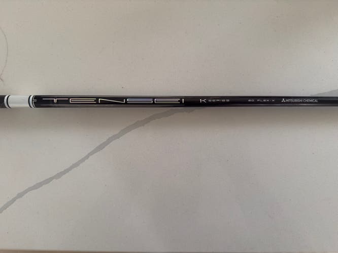 Men's Mitsubishi Rayon Tensei White 1K Pro Shaft Extra Stiff Flex Graphite Shaft (Used)