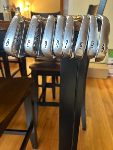 Men's 2021 Callaway Apex Pro Right Handed Iron Set Stiff Flex (8 Clubs) #4 - #9, PW, GW Steel Shaft