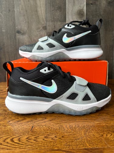 Nike Air Zoom Diamond Elite Turf Mens 6.5 Baseball Shoes Black DZ0503-001 NEW