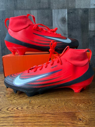 Nike Zoom Air Vapor Pro 1 Mens Size 12 Football Cleats Red Black HF9409 600