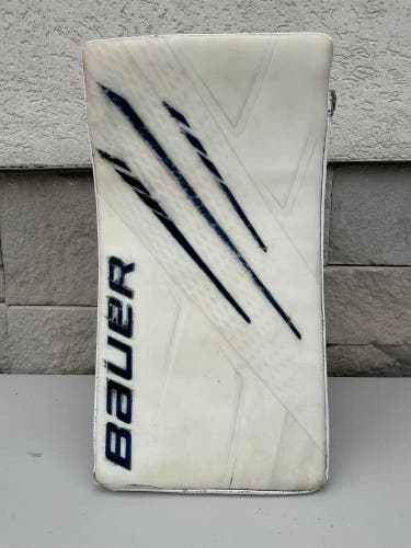 Colten Ellis Blues Bauer Vapor Hyperlite 2-Piece Blocker Pro Stock (Used) 4531