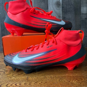 Nike Zoom Air Vapor Pro 1 Mens Size 13 Football Cleats Red Black HF9409 600