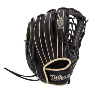 Wilson A700 Black/Blonde 12" Baseball Glove WBW10142812