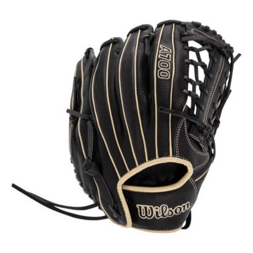 Wilson A700 Black/Blonde 12" Baseball Glove WBW10142812