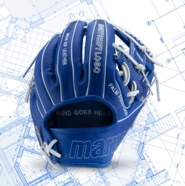 Marucci Nightshift Series "Blueprint" Fielding Glove: MFGNTSHFT-0102
