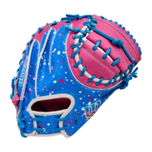 Wilson A2000 2025 LTM Blue 33" Baseball Catcher's Mitt WBW10344333