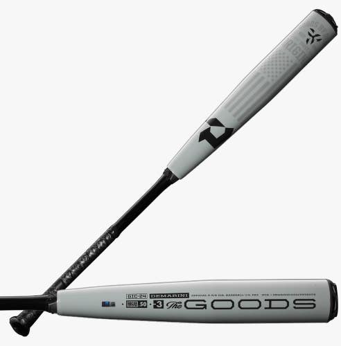 DeMarini 2024 The Goods Half-n-Half BBCOR Baseball Bat WBD2462010