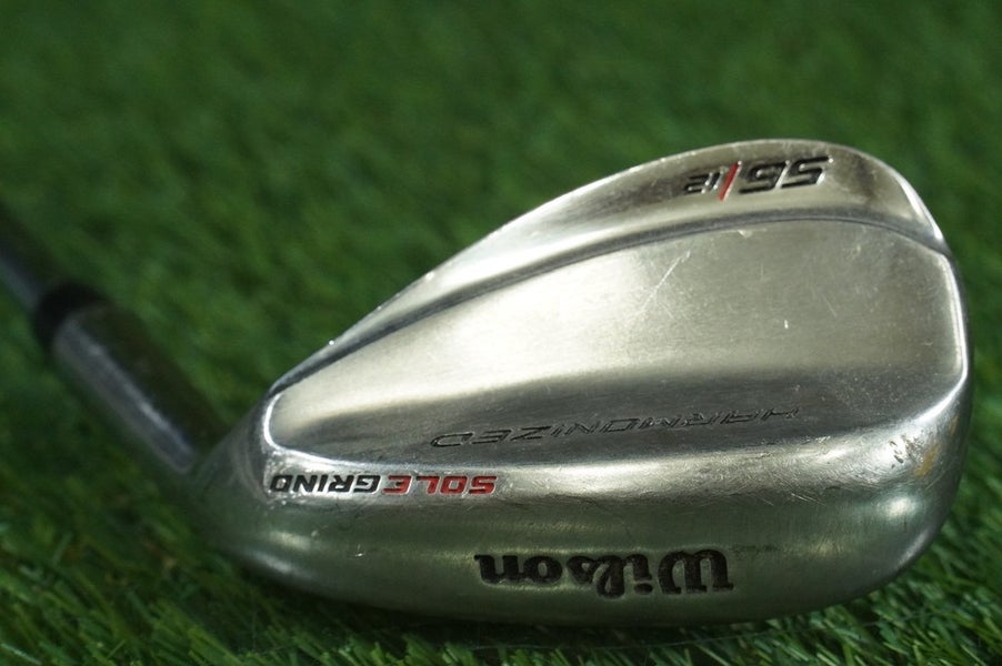 Wilson Harmonized 56 12 Wedge Sand Steel Shaft Right Handed RH ~ LOOK!!