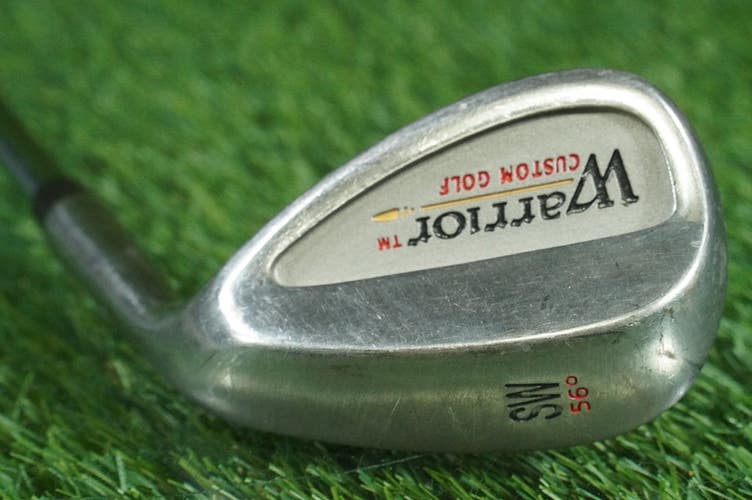 Warrior Custom Golf 56 Sand Wedge "SW" Steel Shaft Right Handed RH ~ LOOK!!