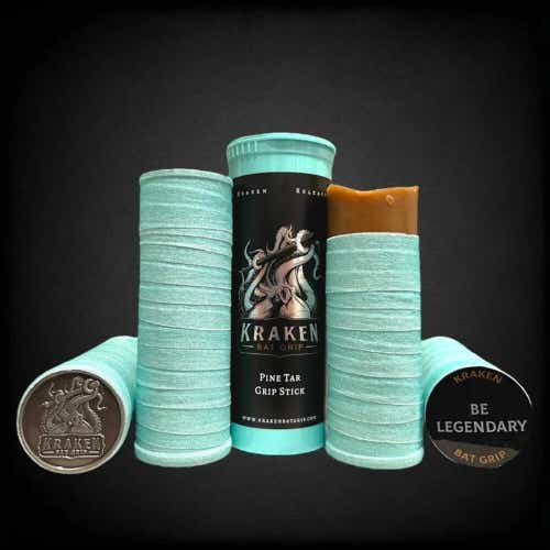 Kraken Pro Wrap Pine Tar Grip Stick - Cool Mint Green