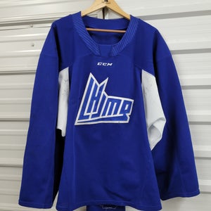 Rare! Goalie Cut Blue CCM LHJMQ Practice Jersey (Used)