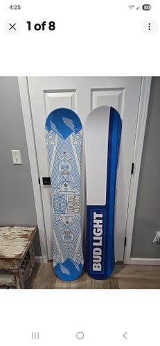 Unisex Snowboard Without Bindings Medium Flex Directional Twin 152 cm