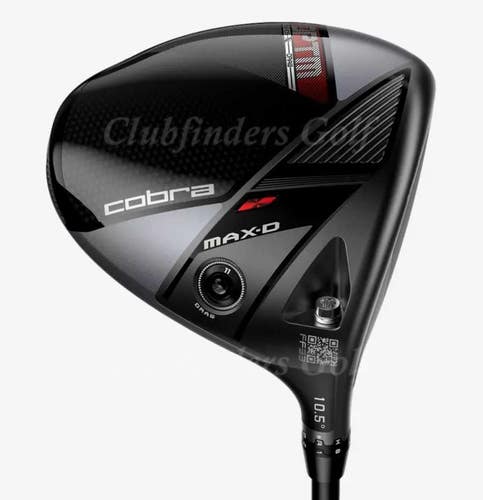 NEW! Cobra OPTM MAX-D 2026 10.5 Driver Kai'li Dark Waves Red 50R Regular w/ HC
