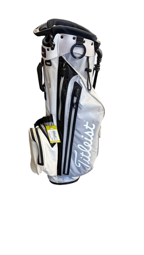 Used Titleist 4-WAY STADRY BAG Mens Stand Bag White 10299-S000305247