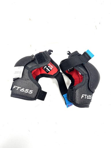 Used CCM JETSPEED Youth Elbow Pads MD 11860-S000303481