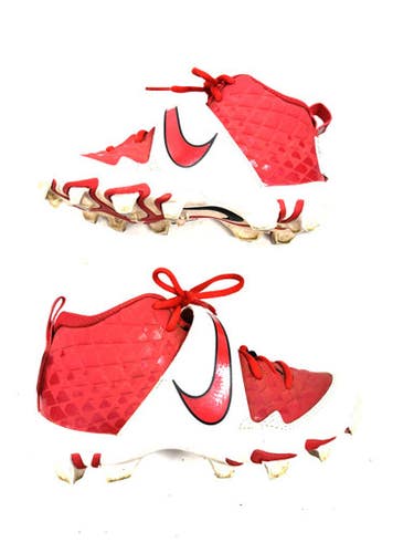 Used Nike TROUT BB/SB Cleats Red Junior 03 11860-S000303523