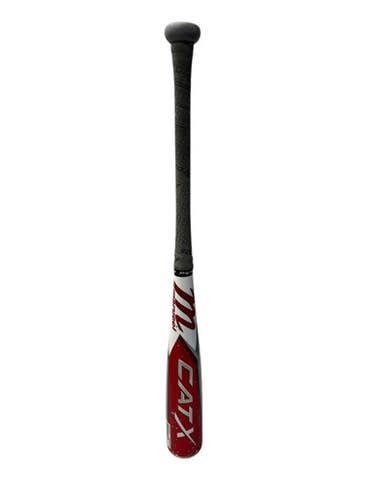 Used Marucci MSBCX10 BB/SB USSSA 2 3/4 Bat Red And White 28" 11835-S000202844