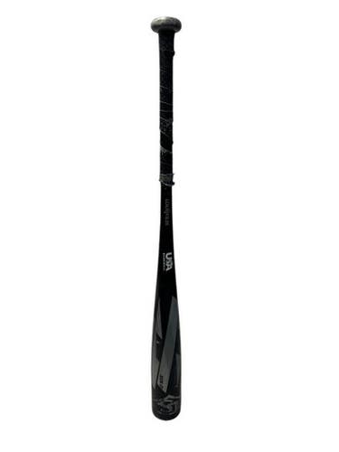 Used Louisville Slugger SOLO BB/SB USA 2 5/8 Bat Black 30" 11835-S000202989