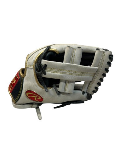 Used Rawlings EC1125-20BW BB/SB Glove RH Throw Black And White 11 1/4" 11835-S000203276