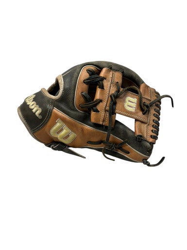 Used Wilson 1975 BB/SB Glove RH Throw Black And Copper 11 3/4" 11835-S000203289