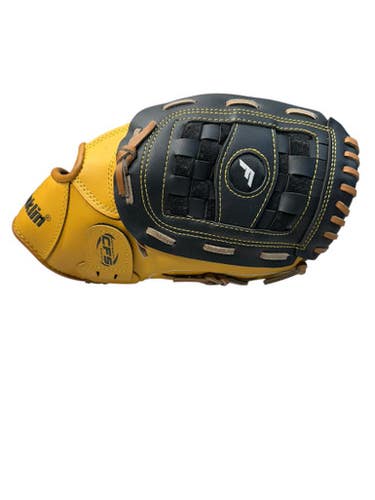 Used Franklin 22602 BB/SB Glove RH Throw Black And Tan 12 1/2" 11835-S000203405