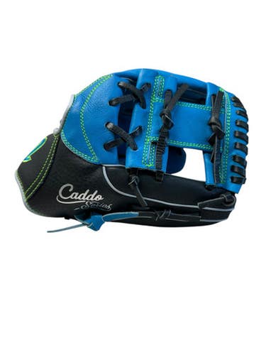 Used Marucci CADDO BB/SB Glove RH Throw Black And Royal Blue 11 1/2" 11835-S000203147