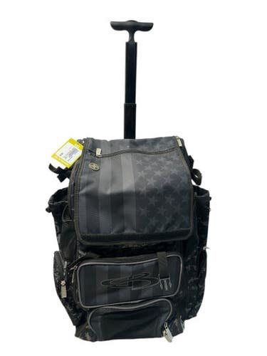 Used BoomBah BOOMBAH WHEELED BAG BB/SB Player Wheeled Bag Black 11835-S000203256