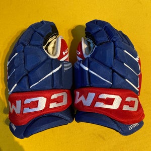 Used pro stock CCM FT1 Montreal Canadiens Gloves 13"