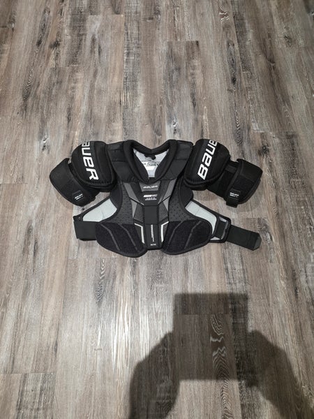 Jack Hughes Medium Senior Bauer Pro Series Shoulder Pads Pro Stock (New)