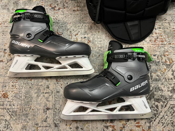 2022 Bauer Konekt HF2 Hockey Goalie Skates 10 (Used)