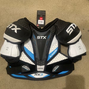 Men's Large Junior STX Surgeon RX3 Shoulder Pads Pro Stock (New)
