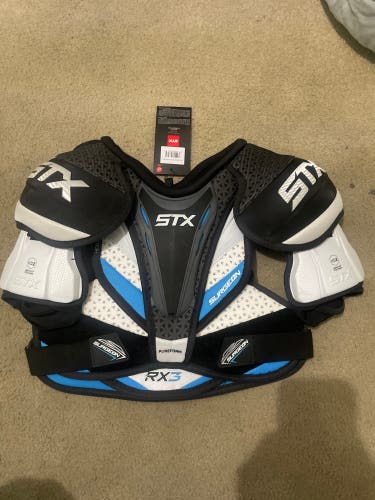 Men's Large Junior STX Surgeon RX3 Shoulder Pads Pro Stock (New)