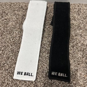 We Ball Football Towel (Black & White) – 2-Pack – Game Day