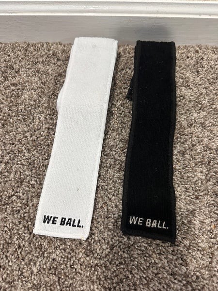 We Ball Football Towel (Black & White) – 2-Pack – Game Day