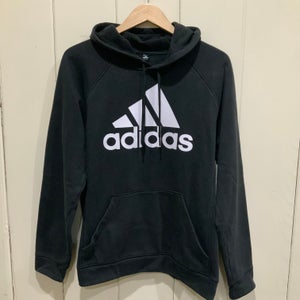 Adidas Black Pullover Hoodie Mountain Logo Women’s Medium