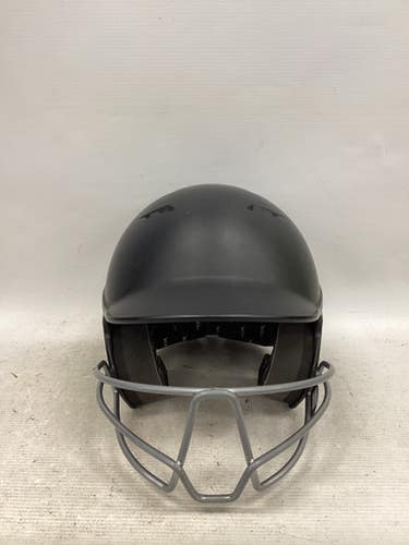 Used Victus YOUTH HELMET Batting Helmet w/Mask Black One Size 11851-S000042371