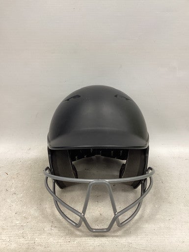 Used Victus YOUTH HELMET Batting Helmet w/Mask Black One Size 11851-S000042371