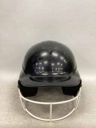 Used RIP-IT HELMET W/ MASK Batting Helmet w/Mask Black One Size 11851-S000042372