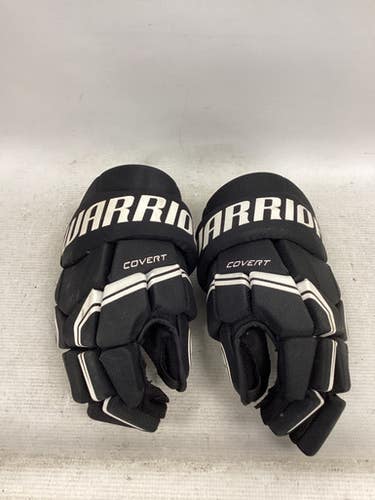 Used Warrior COVERT QRE5 Junior Gloves Black 12" 11851-S000042359