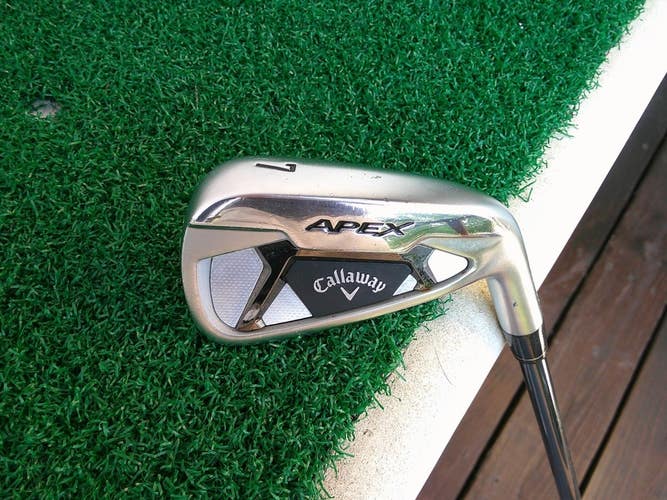 Callaway APEX '21 Forged 7-Iron w/ UST Mamiya Recoil F2 Senior Flex Shaft