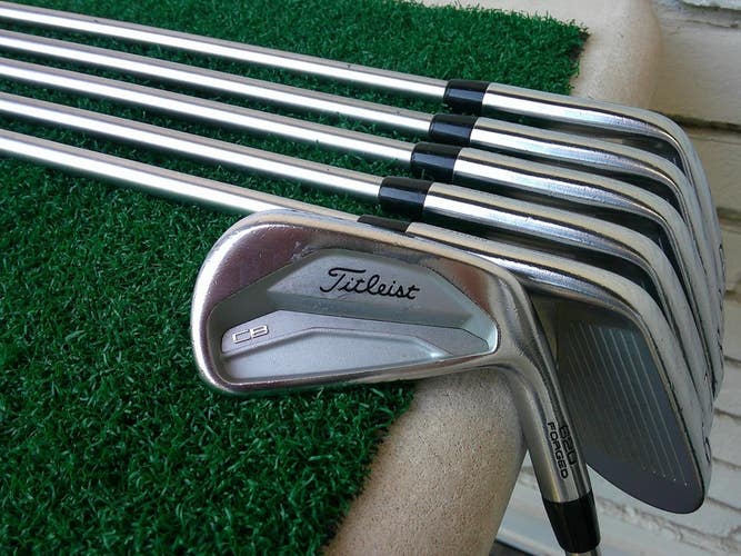 Titleist 620 CB Forged (5i-PW) Iron Set w/ FUBUKI 55g Regular Flex Shafts