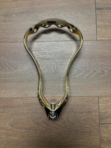 Gold Chrome STX Super Power Unstrung Lacrosse Head