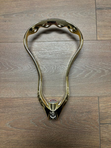 Gold Chrome STX Super Power Unstrung Lacrosse Head